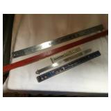 Vtg Sears Roebuck yard stick,lufkin 6 & 12pt