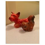 Goebel baby squirrel 2 1/4ï¿½ & Red Scottish