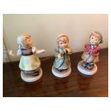 3 Goebel Hummel Club figurines, 4"H