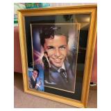 Franklin mint Frank Sinatra framed picture 22" x