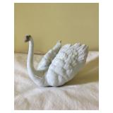 Lladro porcelain swan 3.5"h