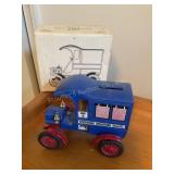 ERTL US Mail Delivery Car Bank 4" x 5ï¿½ w/box