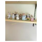 8 Figurines: Beatrix Potter etc - Beswick, Royal