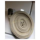 Vtg. Garden soaker canvas hose 1 3/4"w x 27ft L