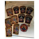 10+ Fire Dept. patches & 1 pin - Washington DC,