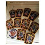 10+ Fire Dept. patches - Washington DC local 36