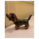 Goebel long hair dachshund figure 3" x 4 3/4ï¿½
