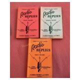 3 Radio Reptiles books, Father Rumble and Carty,