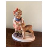 Goebel Hummel figurine, Friends, 1947, 5"H
