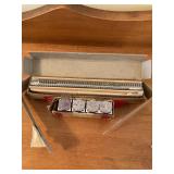 Point Commercial Script (107) letter press