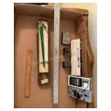 Misc printing items, Wrico pen, metal blocks,