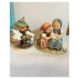 2 Goebel Hummel figurines- playmates boy