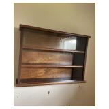Hanging display box, plexiglass front 26ï¿½ x 18