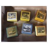 6 Magnuson model HO scale cars - Coal truck,