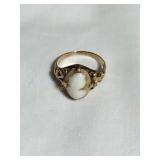 10 kt Ladies Cameo ring, size 2 1/2, .05 oz.