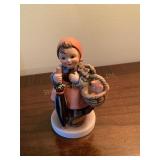 Goebel Hummel figurine, On Holiday, 1965, 4.25"H