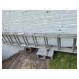 16 ft aluminum extension ladder (no shipping)