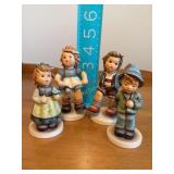 4 Hummel figures, From the Heart, Alpine Dancer,