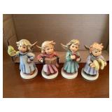 4 Goebel Hummel Millennium & annual angels, 4"H