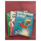 3 Dr Seuss books
