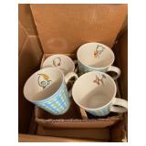 Disney catalog Poohtanicals 12 pc? ceramic cups,