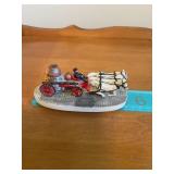 1987 P W Baston Steam pumper , signed 5 1/4" long