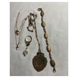 Misc jewelry 12 & 14 kt gold filled