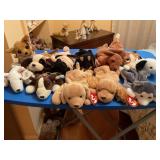 12 TY beanie babies