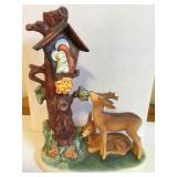 Goebel Hummel Forest Shrine - double ring - 9"h
