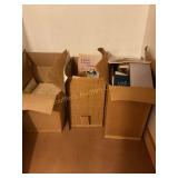 3 boxes books, magazines etc (NO shipping)
