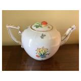 Herend Rothschild, Hungary, floral pattern tea