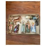 Hummel Goebel 10 pc Nativity scene 6 1/2" tallest