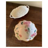 2 Lenox pieces, Barrington collection nut bowl &