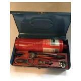 Bernz o matic w/propane fuel & metal case