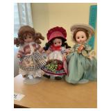 3 Madame Alexander Sun Maid Raisins Girl 8",  etc