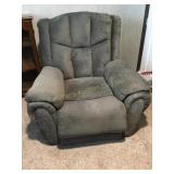 Large reclining chair, 41"W at front, some wrar