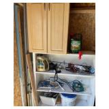 Misc cabinet 24ï¿½ x 30ï¿½ x 12 1/2ï¿½, shelves 42 1