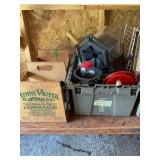Misc hummingbird feeders, birdfeeders, tape, g