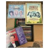 25+ CDs-country music, Howard Jackson, Elvis, R