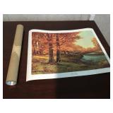 Autumn Glory print by Robert Wood, new in m