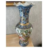 Porcelain Chinese vase. 24ï¿½h (chips on rim)