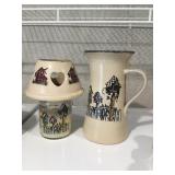 Home & Garden Party stoneware- pitcher and