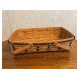 Longaberger medium gathering basket, 17x12",