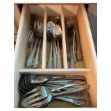 55+ misc. stainless flatware