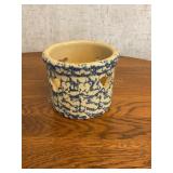 Robinson Ransbottom spongeware candleholder with