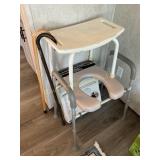 Tray valet,shower seat,canes,etc