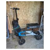 Blessreach knee scooter w/ utility pouch