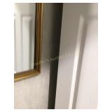 Wall decor- mirror (9.5x25ï¿½), shelf, clock,