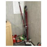 Misc cleaning supply lot-detergent, broom,