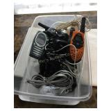 Misc walkie-talkies, bar phone, power